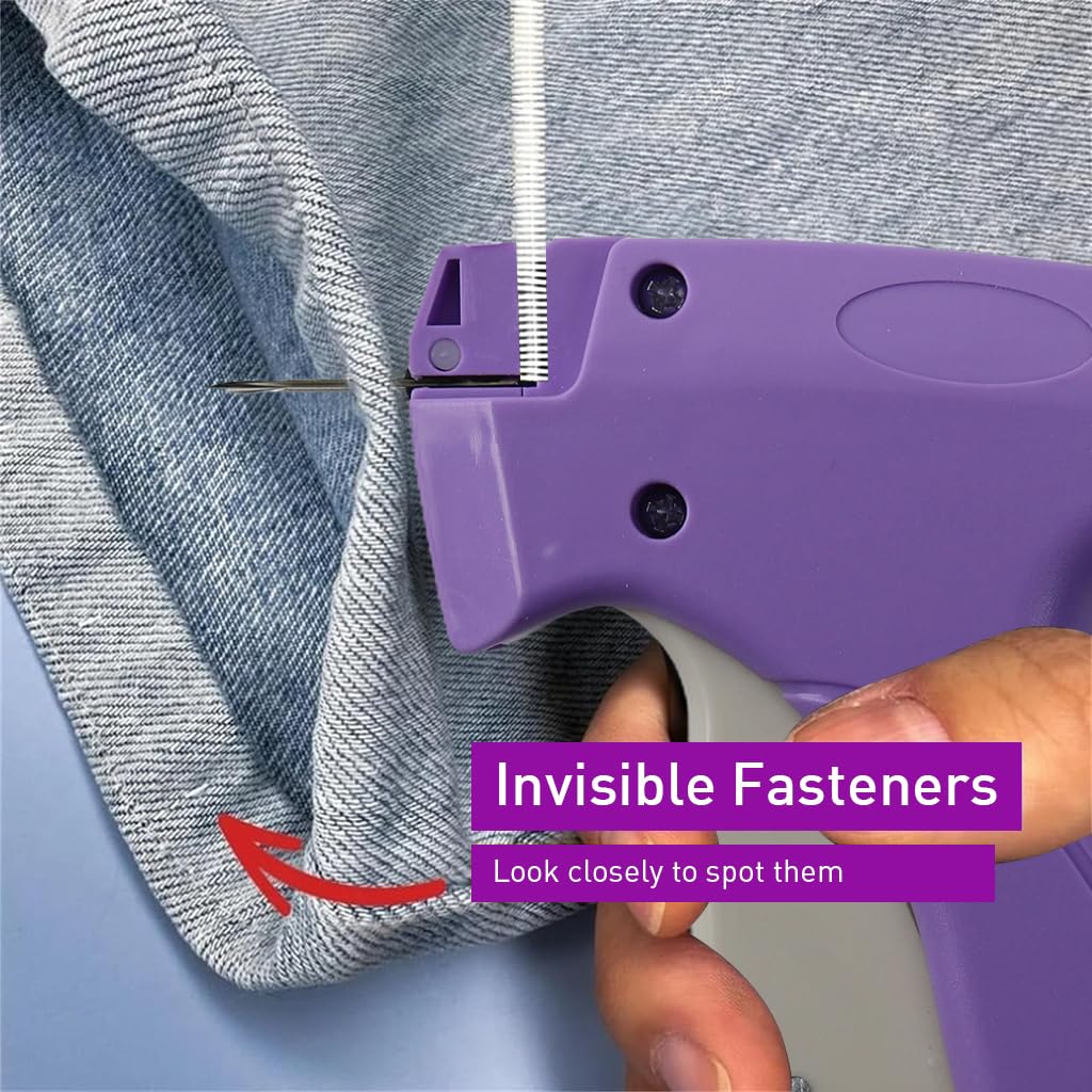 Supvox Quick Clothing Fixer Handheld Sewing Machine Quilt Tacking Gun Micro Stitching Machine Tagging Stitch Tool Kit for Clothing Quilting Tailoring Supvox Quick Clothing Fixer Handheld Sewing Machine Quilt Tacking Gun Micro Stitching Machine Tagging Stitch Tool Kit for Clothing Quilting Tailoring